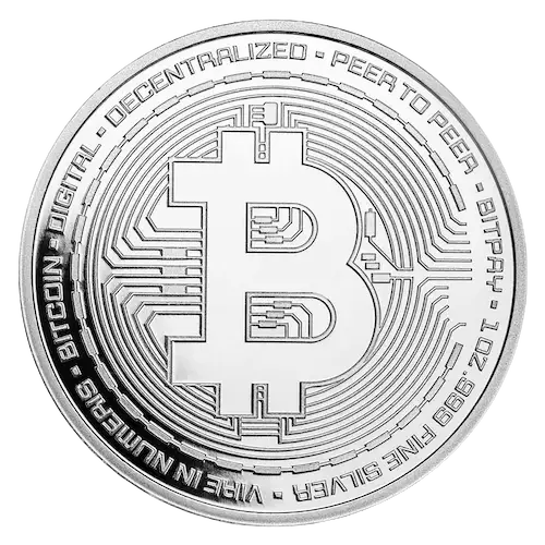 Bitcoin Silver Coin