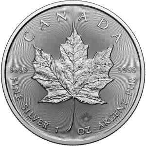 1 oz Silver Coin - Maple Leaf - 2025 (2)