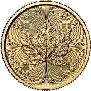  1/4oz Gold Coin - Maple Leaf - 2025 (2)