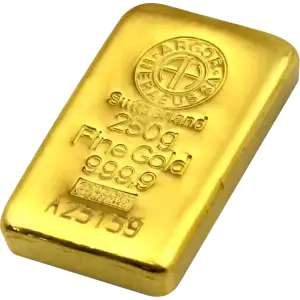 250g Gold Bar - Argor-Heraeus - Casted (2)