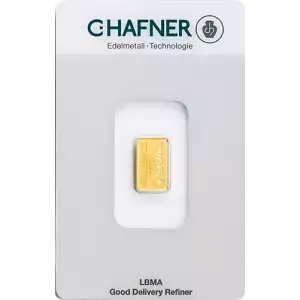 2g Gold Bar - C.Hafner 