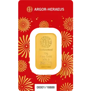 10g Gold Bar - Argor-Heraeus - Year of the Horse - 2026