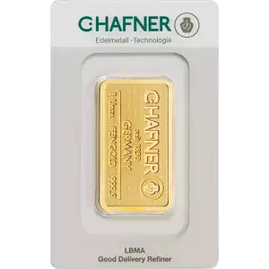 1oz Gold Bar - C.Hafner   (2)