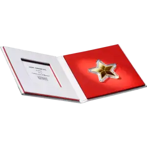 5 x 1g CombiBar Star Booklet - Gold - Valcambi    (2)