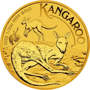  1/2oz Gold Coin - Kangaroo - 2025 (3)