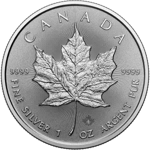 1oz Silver Coin - Maple Leaf - 2026 (2)