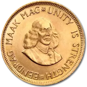 South Africa 2 Rand gold coin