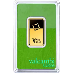 20g Gold Bar - Valcambi - Green Gold