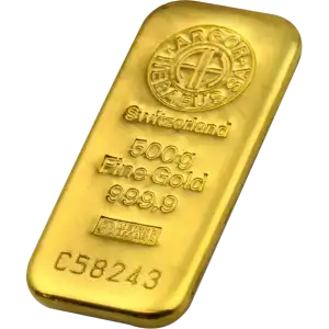500g Gold Bar - Argor-Heraeus - Casted (2)
