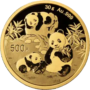  30g Gold Coin - Chinese Panda - 2025