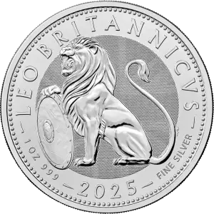 1 oz Silver Coin - The British Lion - 2025