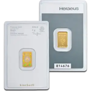 2g Gold Bar - Heraeus - Kinebar (3)