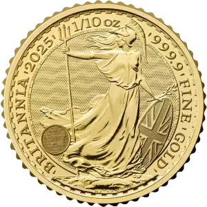 1/10oz Gold Coin - Britannia King Charles III - 2025 (3)