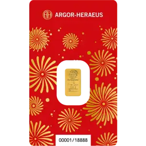 1g Gold Bar - Argor-Heraeus - Year of the Horse - 2026
