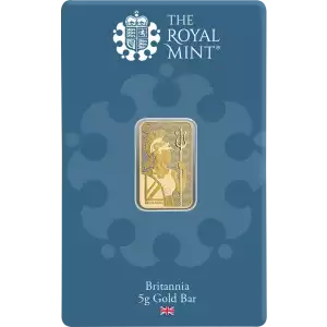 5g Gold Bar - Britannia Royal Mint [ (2)