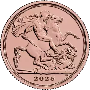 Quarter Sovereign Charles III Gold Coin - 2025 (2)