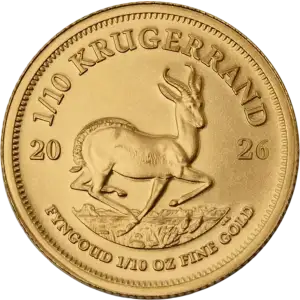 1/10 oz Gold Coin- Krugerrand - 2026