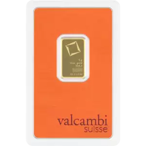5g Gold Bar - Valcambi