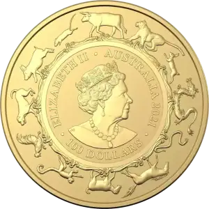1 oz Gold Coin - Year of the Ox - 2021