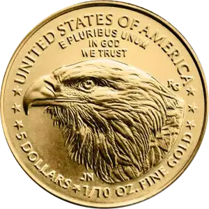  1/10oz Gold Coin - American Gold Eagle - 2025 (3)
