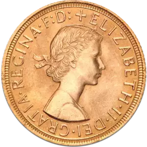 Queen Elizabeth II Sovereign - Gold - 1957-2021