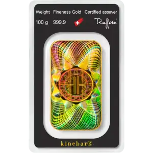 100g Gold Bar - Argor-Heraeus - Kinebar  (2)