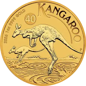 1oz Gold Coin - Kangaroo - 2026 (3)