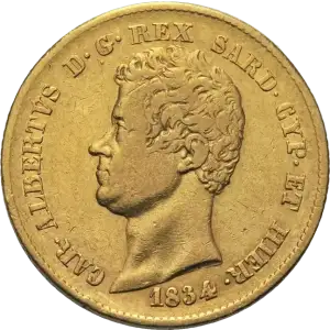 20 Lira Sardinia Charles Albert - Gold - 1831 - 1849 (2)