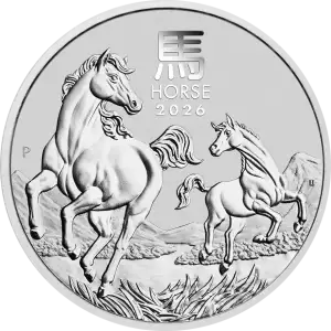 1 Kilo Silver Coin - Lunar III Horse  - 2026 (2)