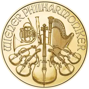  1/4oz Gold Coin -  Vienna Philharmonic - 2025 (2)