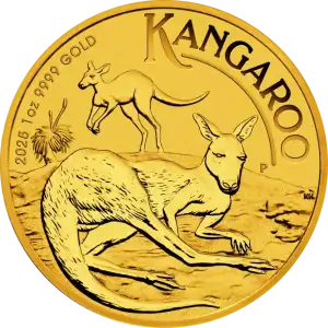  1oz Gold Coin - Kangaroo - 2025