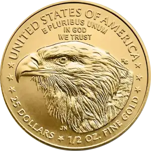  1/2oz Gold Coin -  American Eagle - 2025 (2)