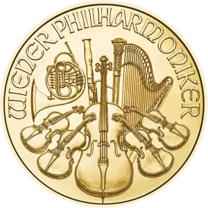 1/10oz Gold Coin - Austrian Gold Philharmonic - 2026  (2)