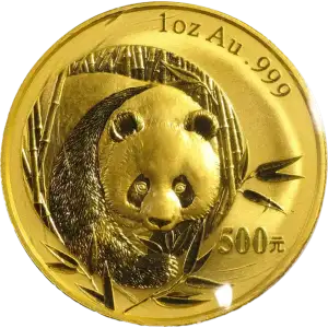  1oz Gold Coin - China Panda - 2003 (2)