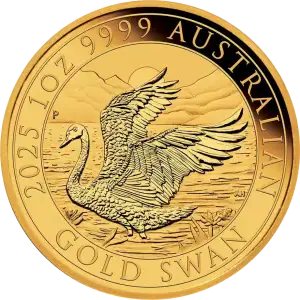 1 oz Gold Coin -  Perth Mint Gold Swan - 2025