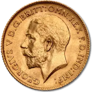 Half Sovereign George V - Gold Coin - Any Year (4)