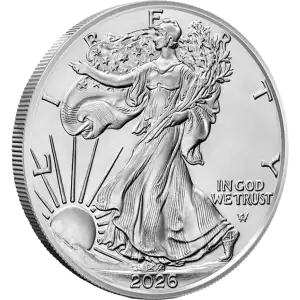 1 oz Silver Coin -  American Eagle - 2026 (2)