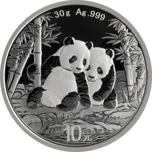 30g Silver Coin -  Chinese Panda - 2026 (2)