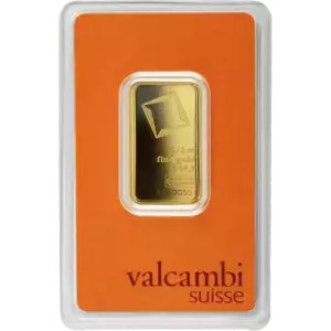 1/2 oz Gold Bar - Valcambi