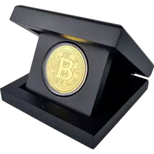 1oz Gold Coin - Bitcoin