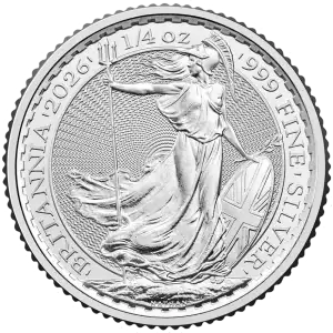 1/4oz Silver Coin Britannia Charles III - 2026