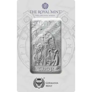10 oz Silver Bar - Thor - The Royal Mint  (2)