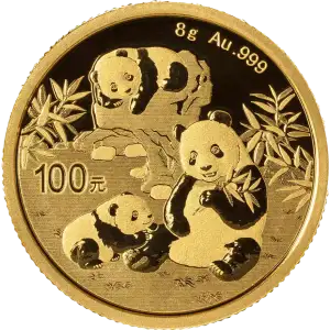 8g Gold Coin - China Panda - 2025 (2)