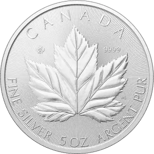 5oz Silver Coin - Grand Maple Leaf - 2026 (2)
