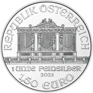1 oz Silver Coin - Vienna Philharmonic - 2025