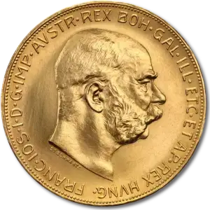 100 Corona Franz-Joseph I Austria - Gold 