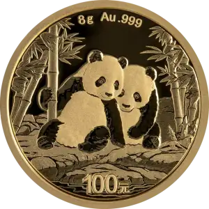 8g Gold Coin - China Panda - 2026