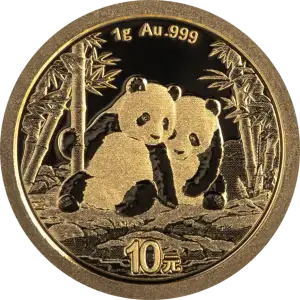 1g Gold Coin - China Panda - 2026 (2)