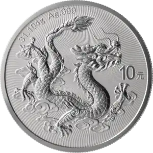 1 oz Silver Coin - Chinese Dragon - 2026 (2)