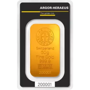 50g Gold Bar -  Argor-Heraeus - Minted (2)